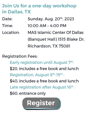Click to register to Dallas - TX Workshop